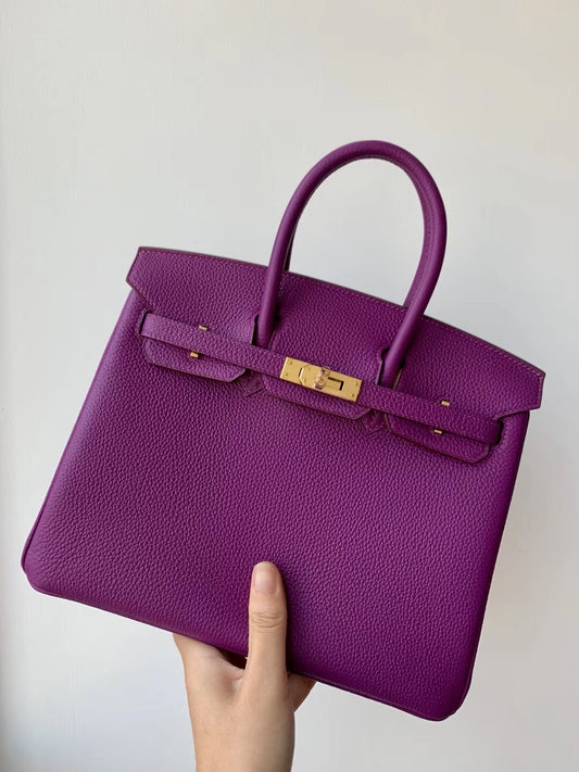 小愛款-Birkin 25 Togo P9 海葵紫 金扣