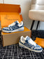 路L家-2024滑板鞋 藍色