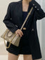 M23640 路L家-Cabas OnTheGo East West 金鍊印花老花 杏色