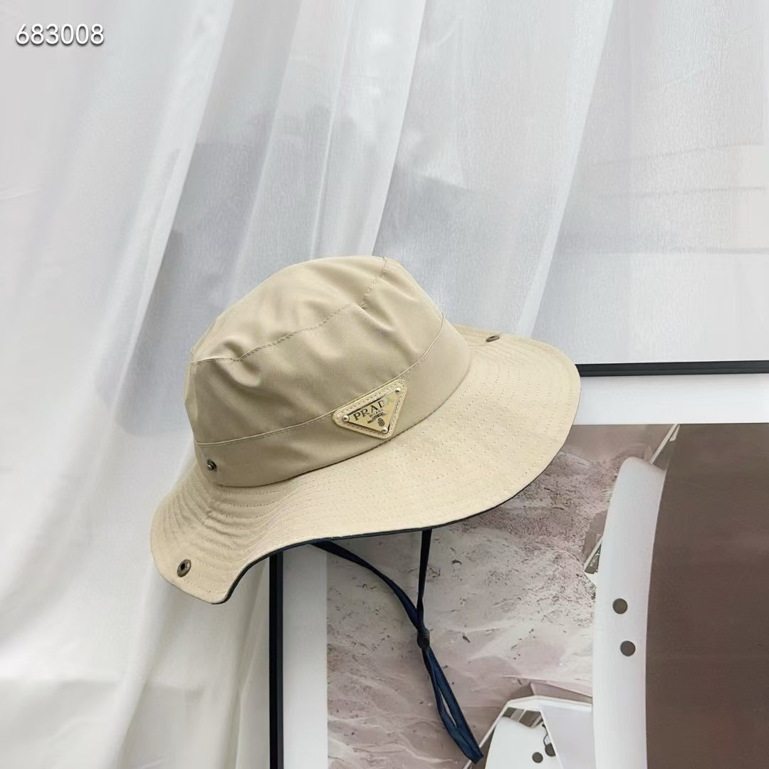 普P家-LOGO遮陽漁夫帽