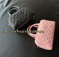小香家-Chanel Vintage 中古保齡球包 粉色