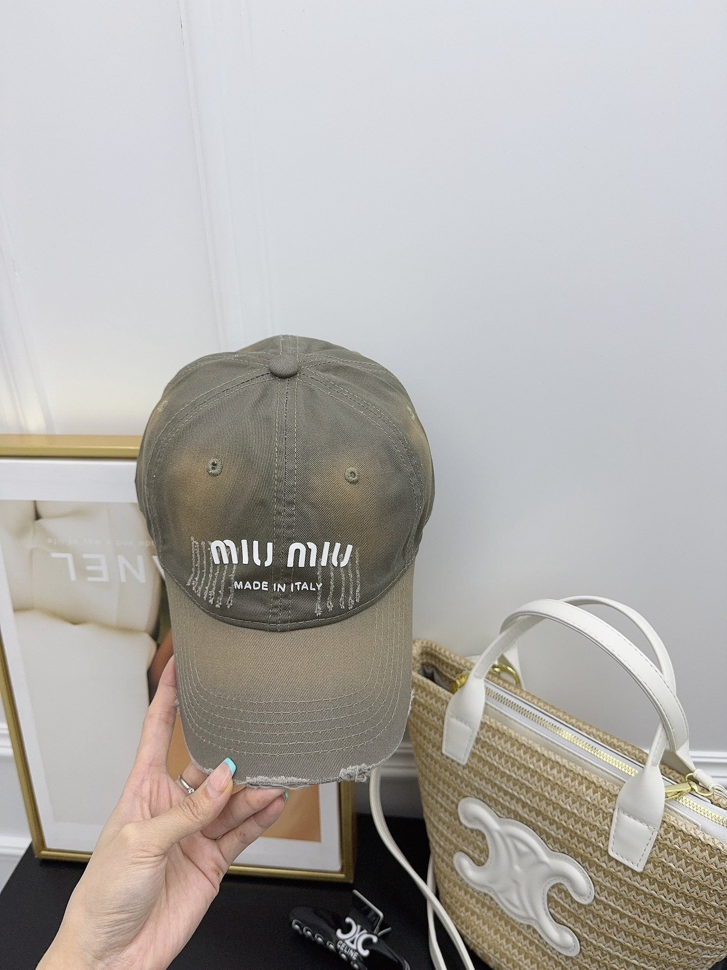 穆M家-新款渣染設計棒球帽