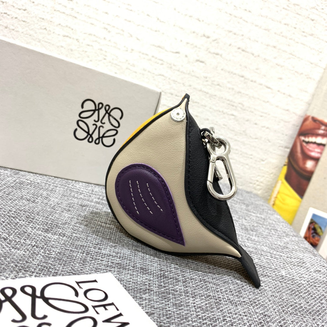羅L威-Bird charm系列 牛皮 鑰匙圈 包包掛飾