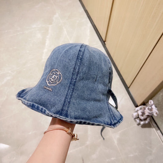 小香家-2023新款牛仔復古男女款漁夫帽