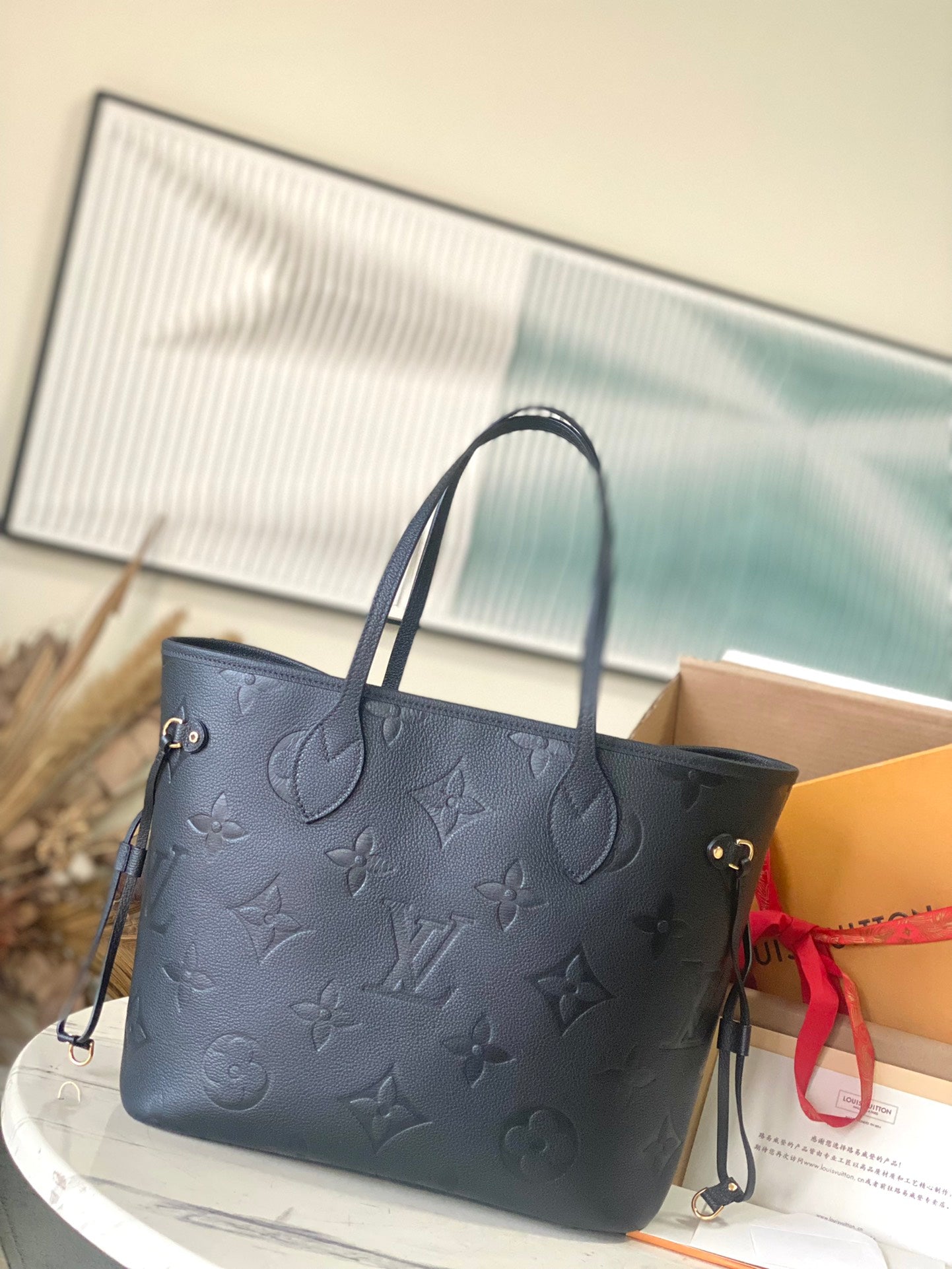 M45685 路L家-Neverfull MM 手提包 黑色