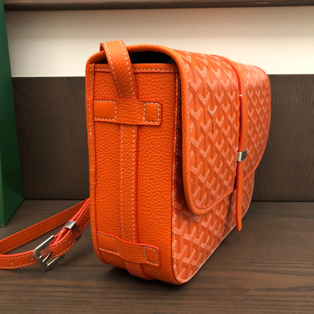 戈G家-Goyard 郵差包 橘色