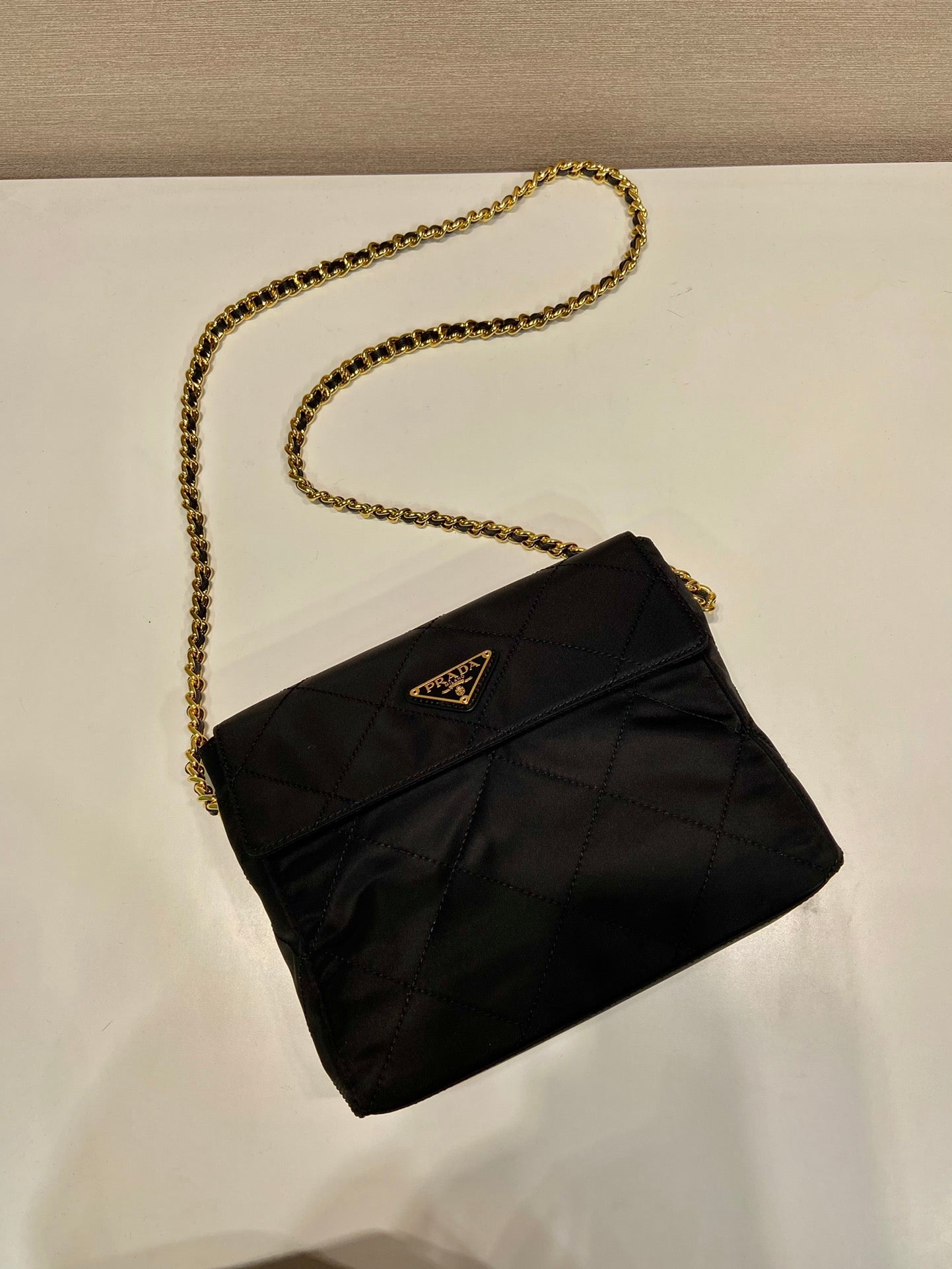 普P家-中古斜背包 黑色大號