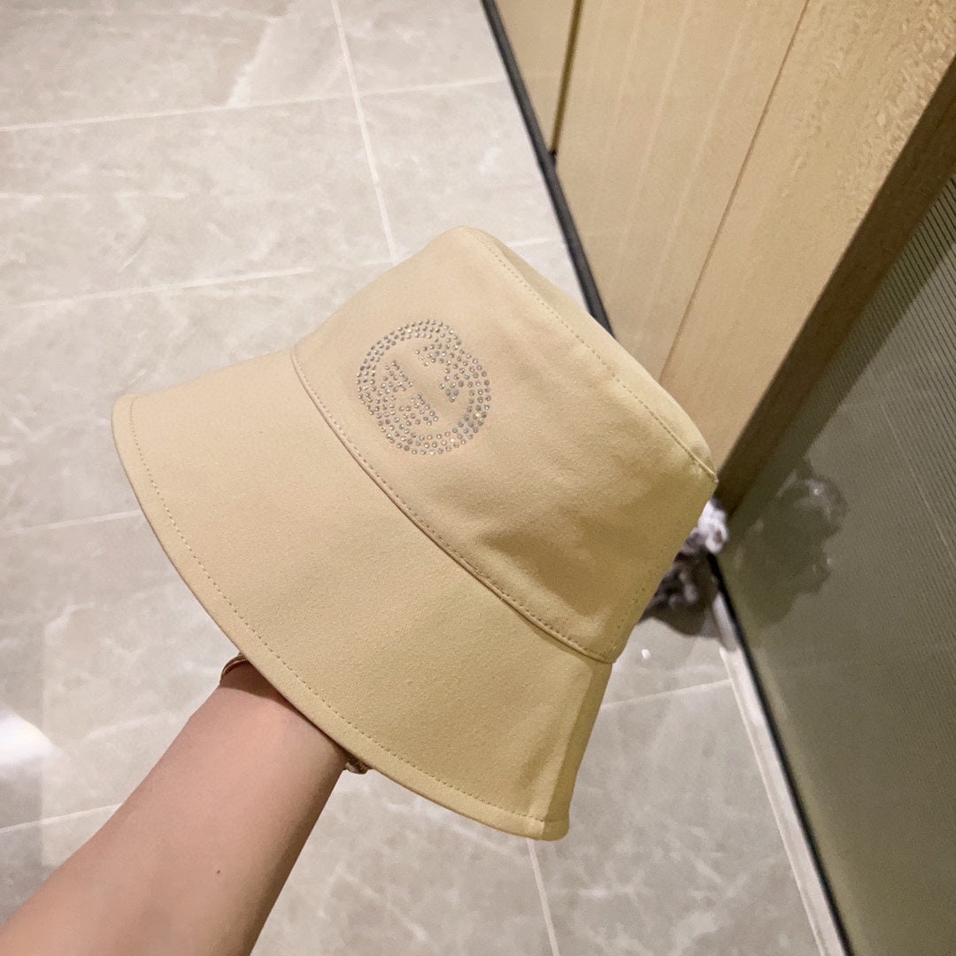 古G家-2023新款簡約水鑽款漁夫帽