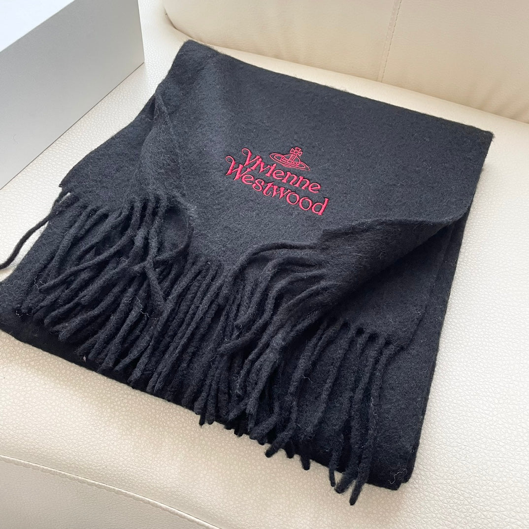 Vivienne Westwood-2024土星LOGO圍巾 185*32