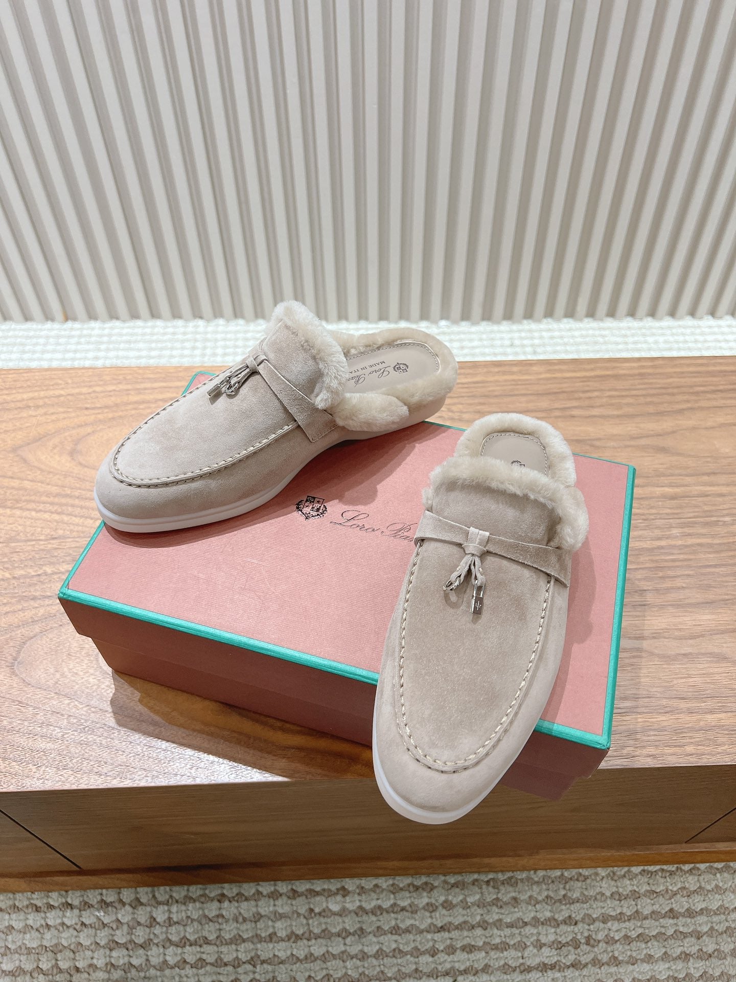 L-Piana-2024 樂福拖鞋 奶茶色