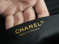 小香家-Chanel CF Mini 經典皮革穿繞雙c Logo 黑色