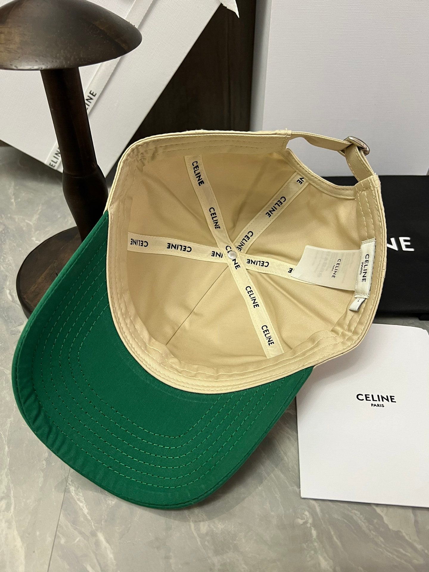 賽C家-官網同款時髦率性棉質棒球帽 綠色