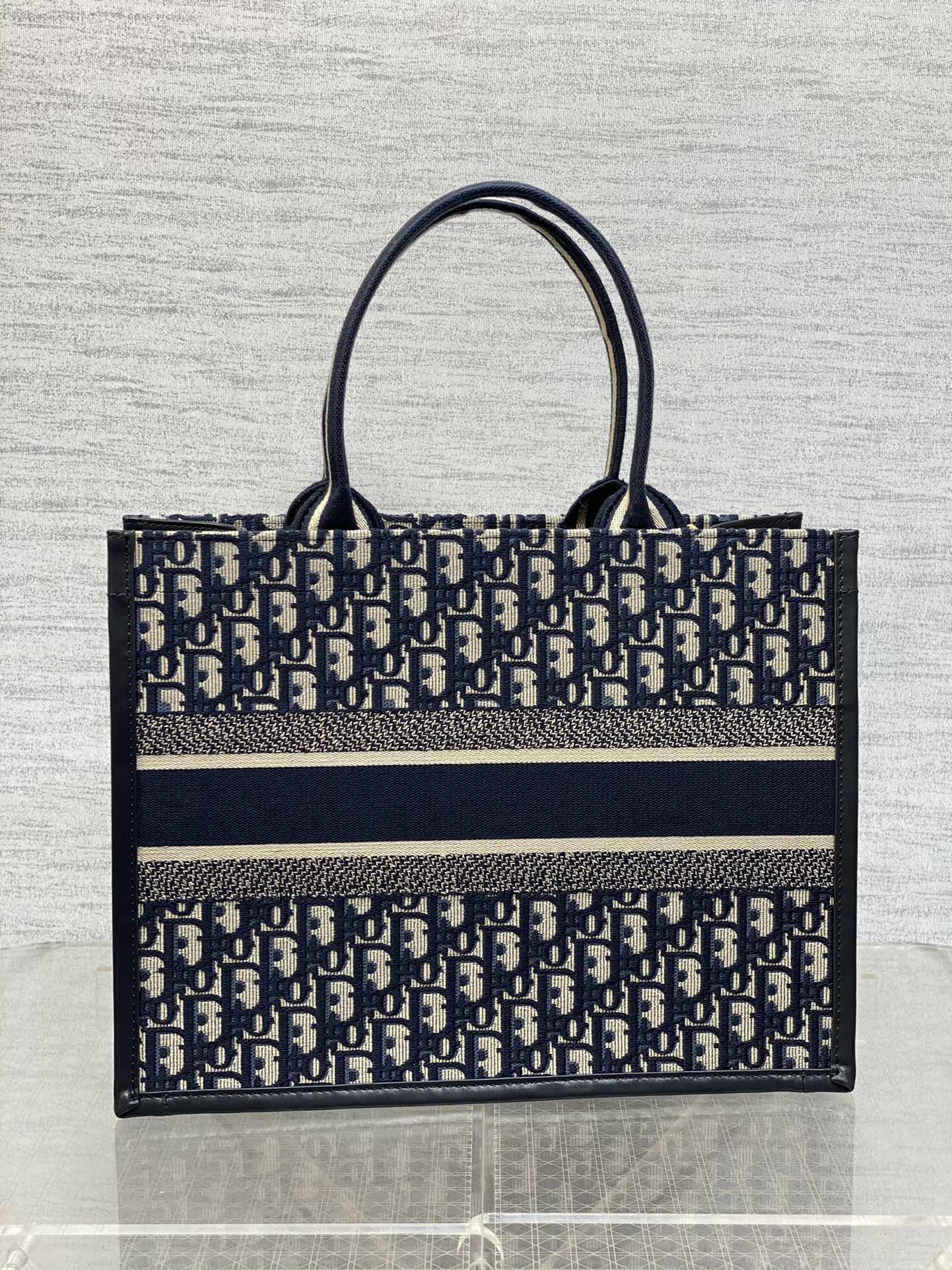 迪D家-秋冬新款 Tote 老藍花 中號