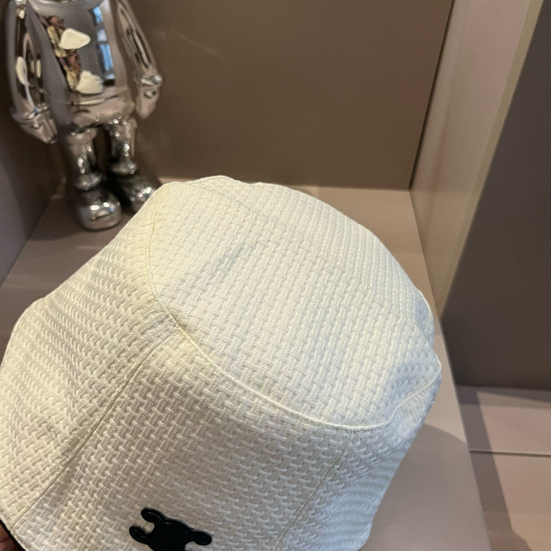 賽C家-春夏漁夫帽 頭圍57cm 白色