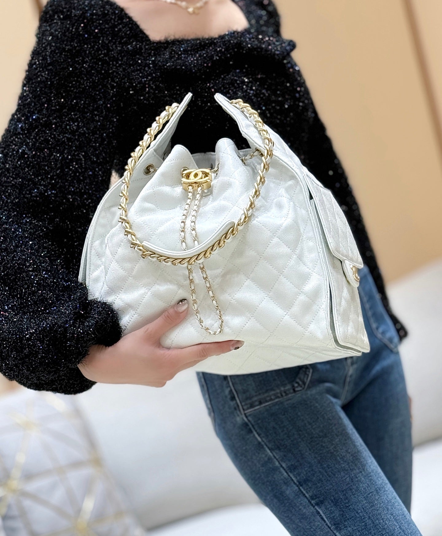小香家-25S 25bag大號 白色