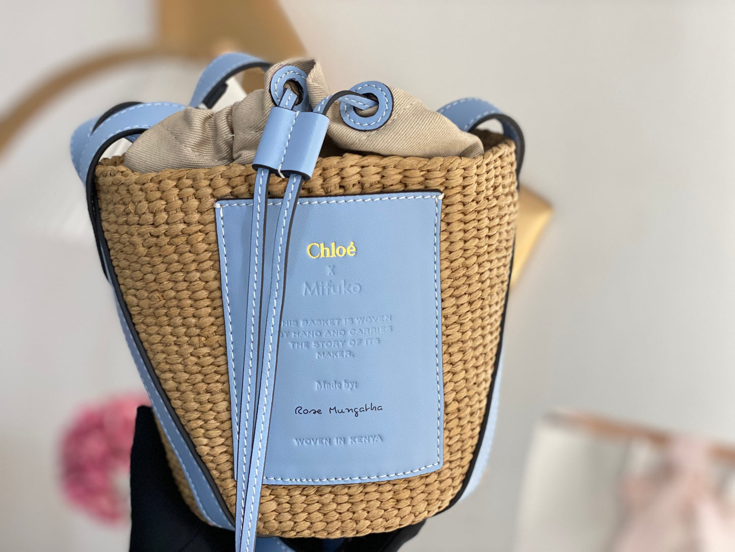 克羅C-Basket Bag 水藍色