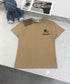 巴B家-2403 刺繡戰馬字母logo圓領短袖TEE 三色
