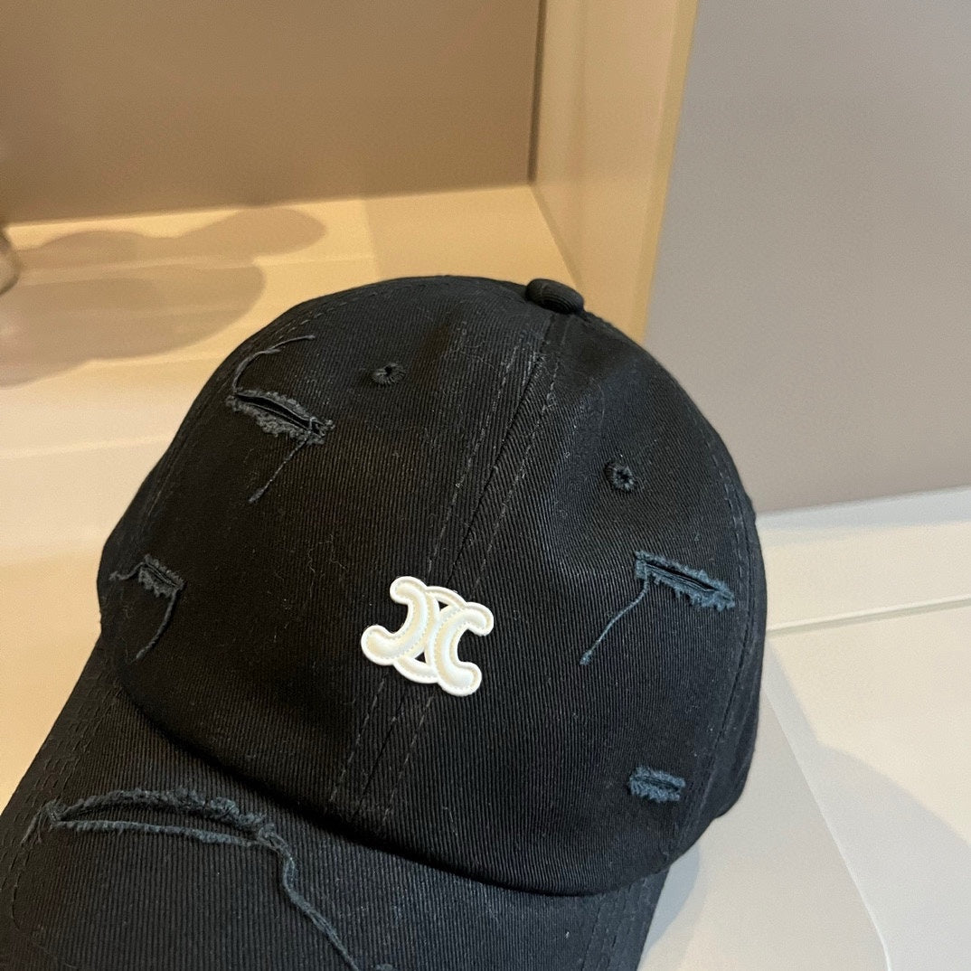 賽C家-刷破Logo款棒球帽