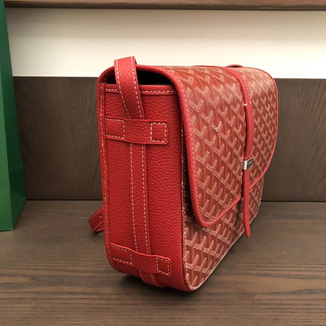 戈G家-Goyard 郵差包 紅色