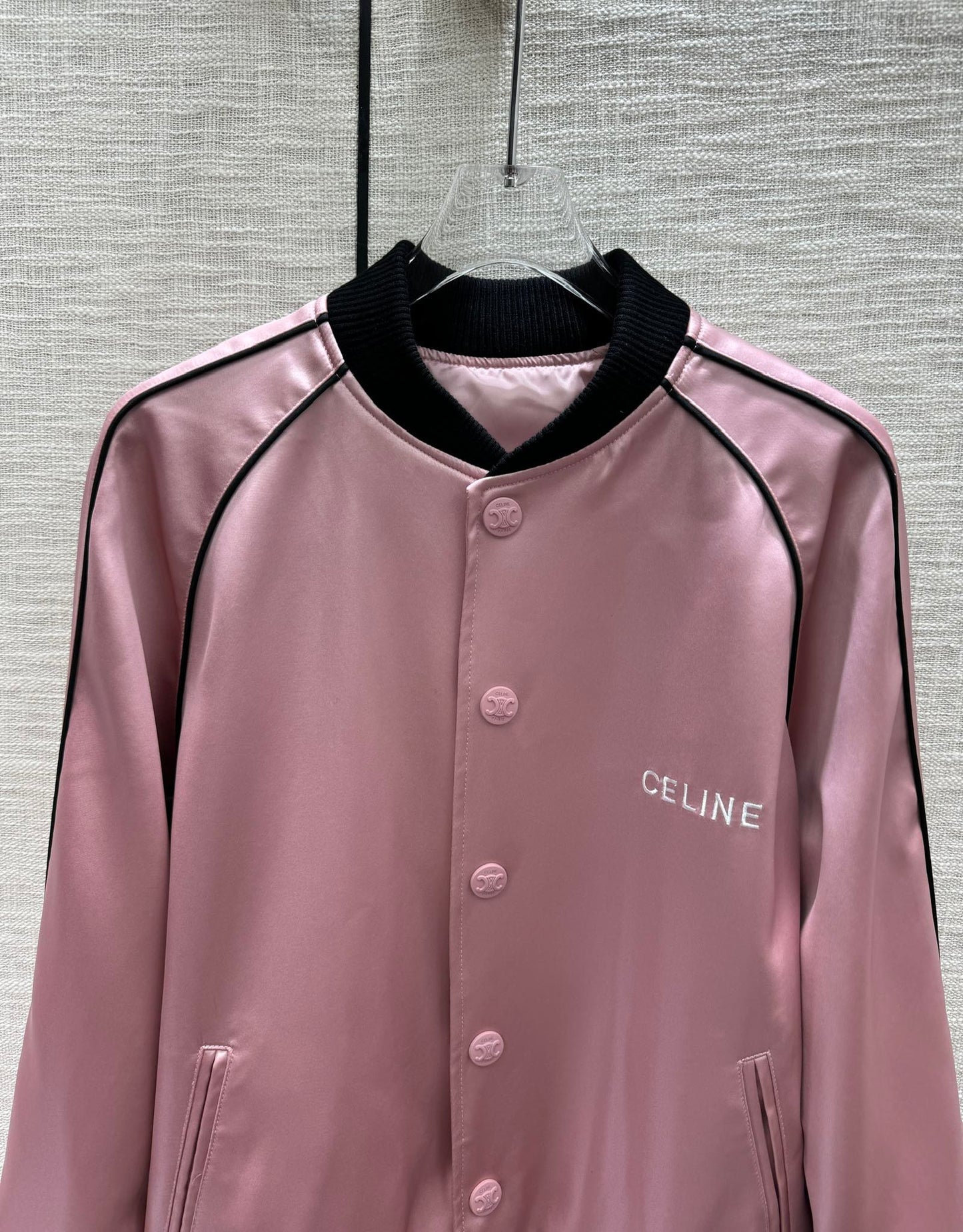賽C家-2404 撞色立領棒球服外套
