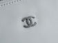 小香家-Chanel 22號手袋 白銀色中號