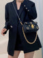 M46596 路L家-Pochette Métis East West 黑色