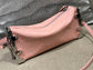 M25445  路L家-SLIM SIDE TRUNK鍊條包 粉色
