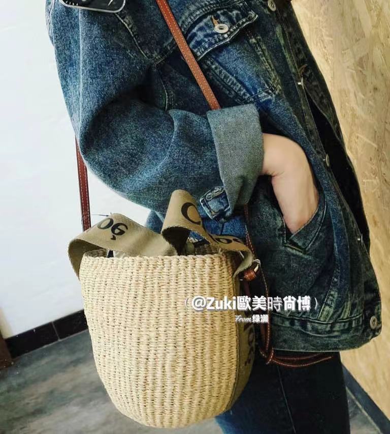 克羅C-Small Woody Basket菜籃子 咖啡色
