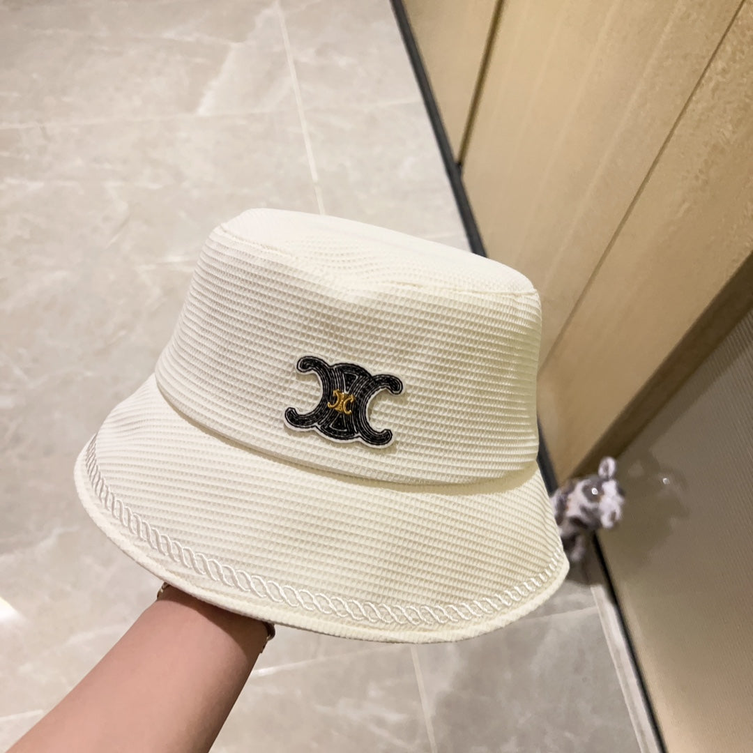 賽C家-2023新款凱旋百搭漁夫帽 白色