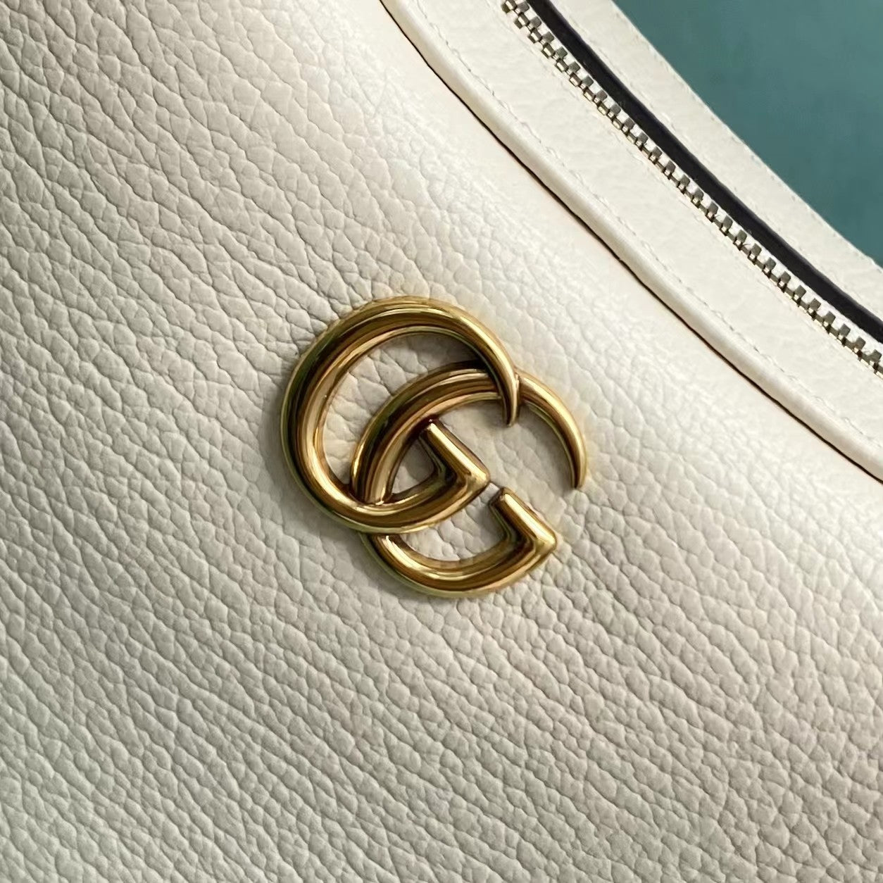 古G家-鏈條腋下包 白色