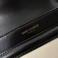 聖Y羅-BOX SAINT LAURENT 豆腐包 小號 黑拼白色