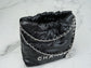 小香家-23S 22Bag Mini 黑色銀扣
