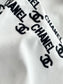 小香家-2403 重工刺繡字母寬鬆短袖Tee
