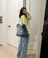 小香家-2023春夏新款 22BAG 牛仔版 大號