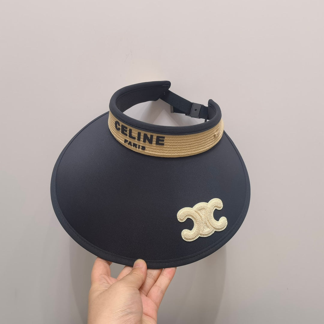 賽C家-新款Logo拼接遮陽帽