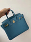 小愛款-Birkin 25 Togo 75 牛仔藍 金扣