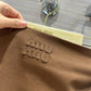 穆M家-2404 24春夏新品疊搭天菜抹胸小可愛 咖啡色