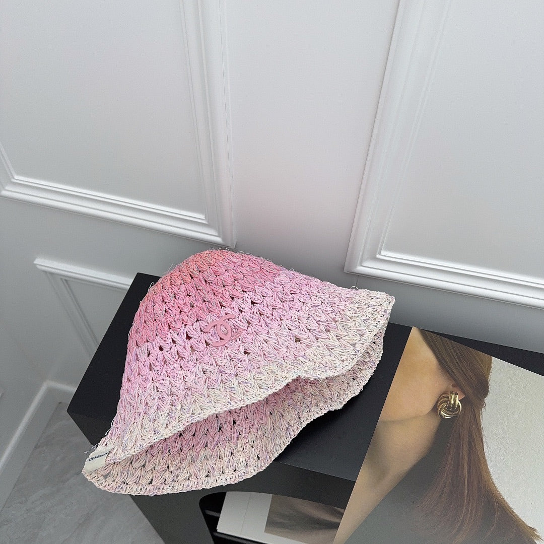 小香家-春夏新款漸變編織帽