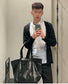 羅L威-Fold shopper 最新秀款購物袋 黑色