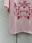 迪D家-2403 24早春最新發泡印花TEE 粉色