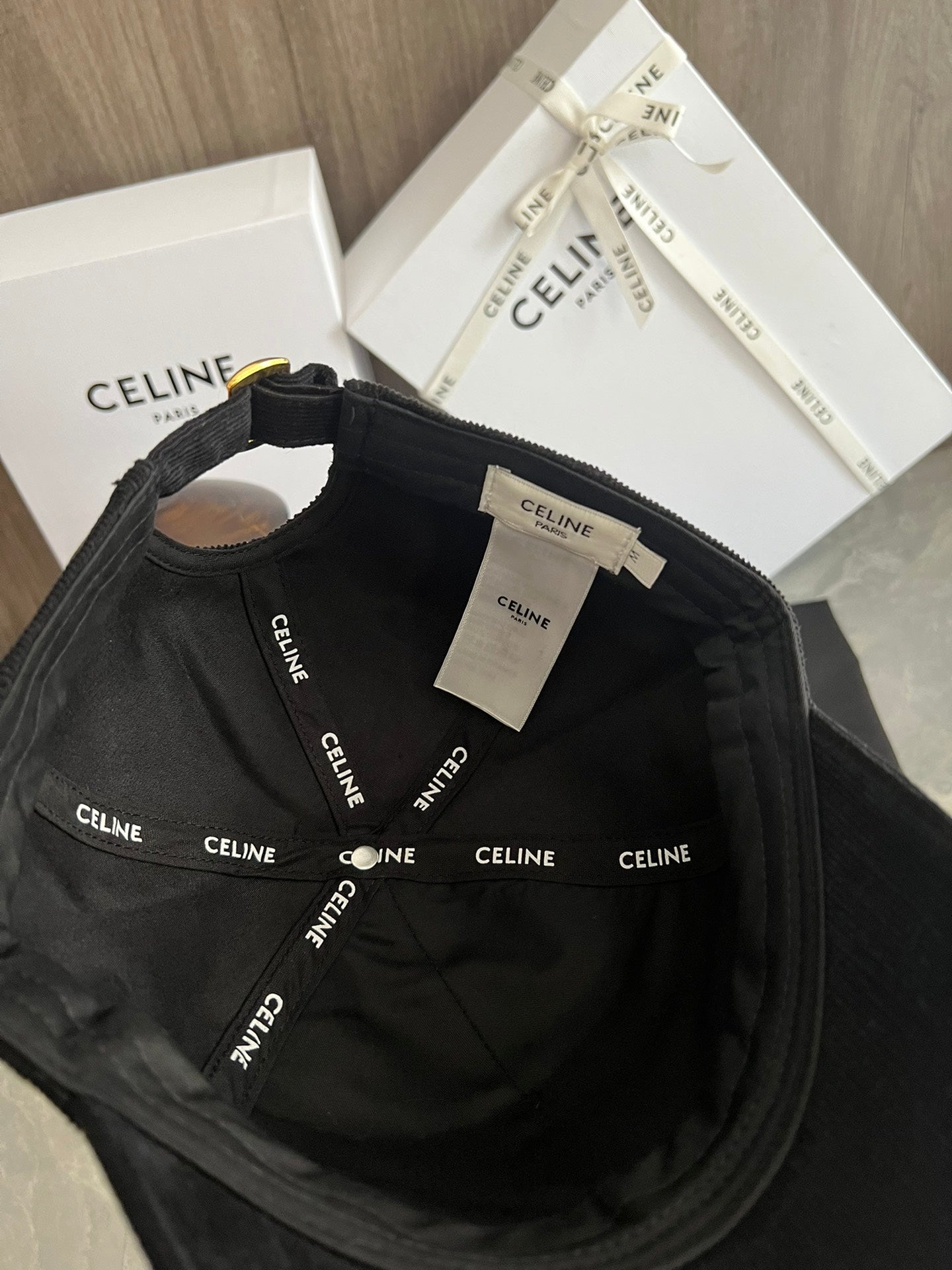熱銷款 賽C家-燈芯絨凱旋標棒球帽 黑色