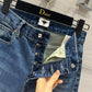 迪D家-2403 24春夏新品直筒牛仔褲