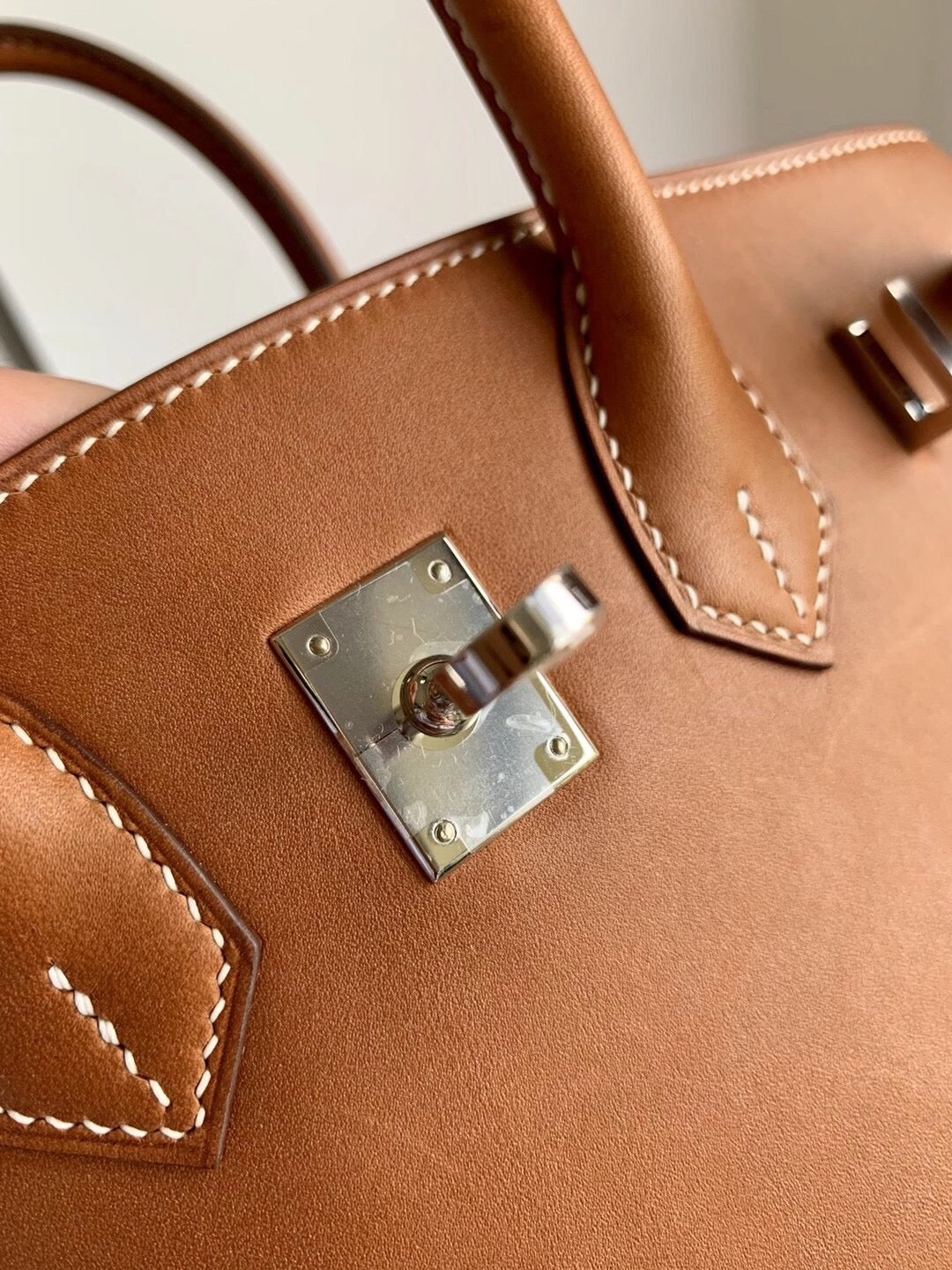 小愛款-Birkin 25 馬鞍皮 Barenia 34 銀扣