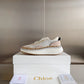 克羅C-Nama sneaker彩虹系列 網面拼色休閒運動鞋 杏粉色