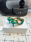 Manolo Blahnik-2024 高跟涼鞋 綠色