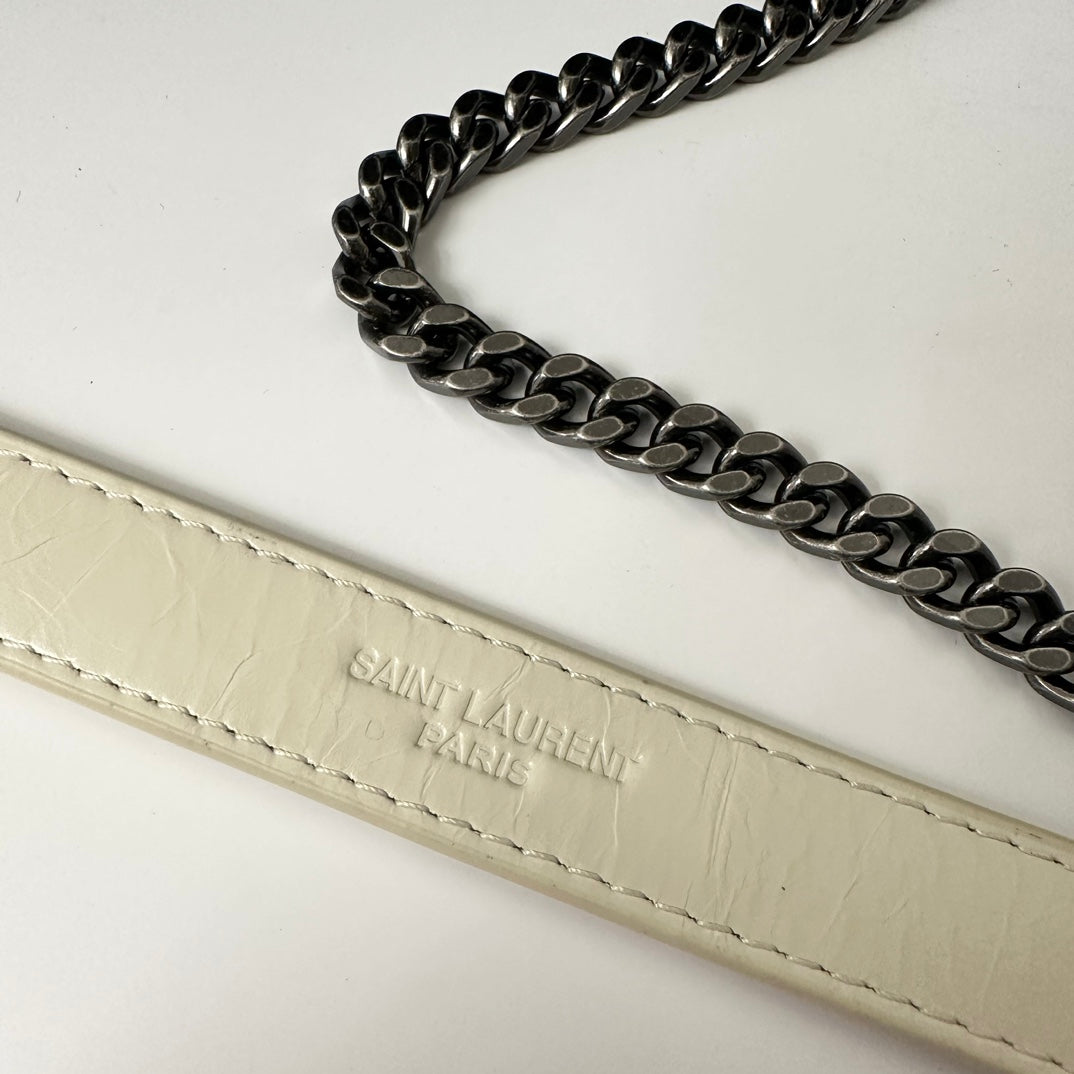 聖Y羅-Niki Chain Wallet mini 白色