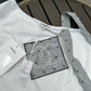 小香家-2403 24春夏新款logo釘珠斜露肩小背心