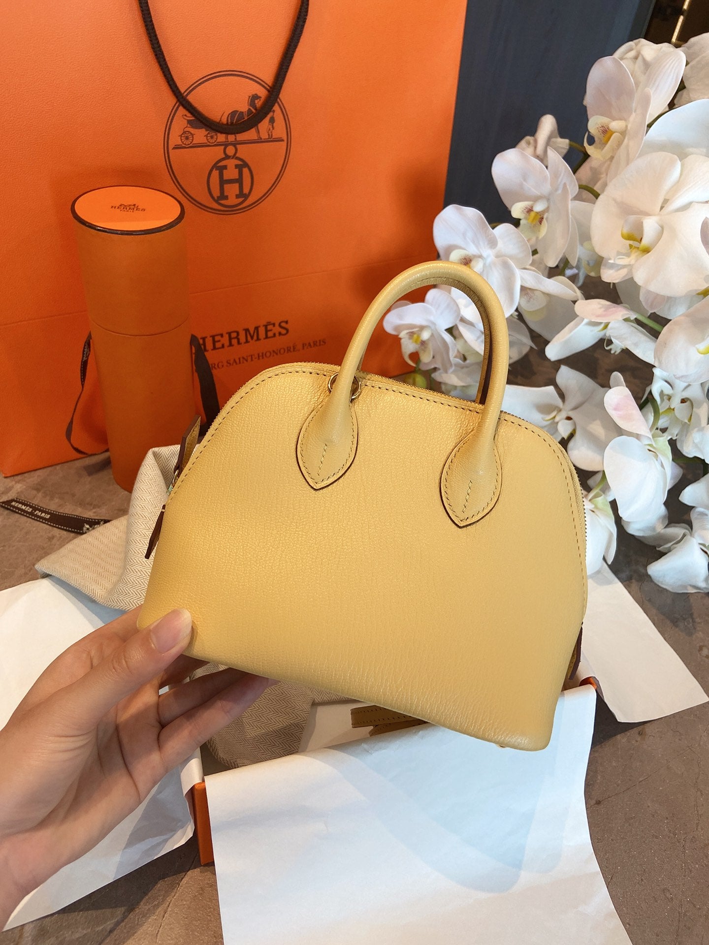 小愛款-Bolide Mini 山羊皮 1S麥垛黃