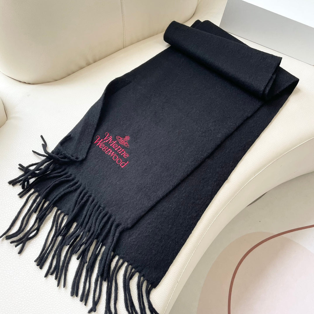 Vivienne Westwood-2024土星LOGO圍巾 185*32