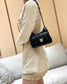 小香家-Chanel Hobo 23c早春款 油蠟皮黑色 小號